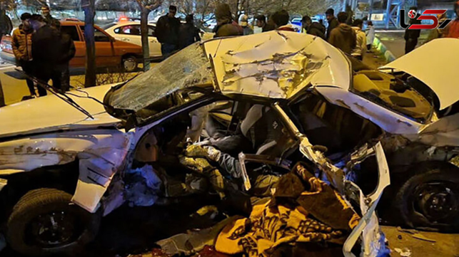 هدیه نوروزی جمهوری اسلامی به هم میهنان ما؛ مرگ دلخراش در جاده های ناامن